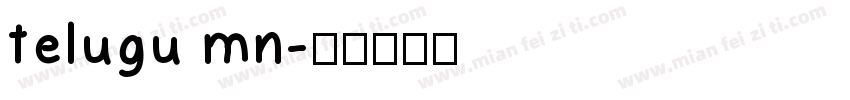 telugu mn字体转换